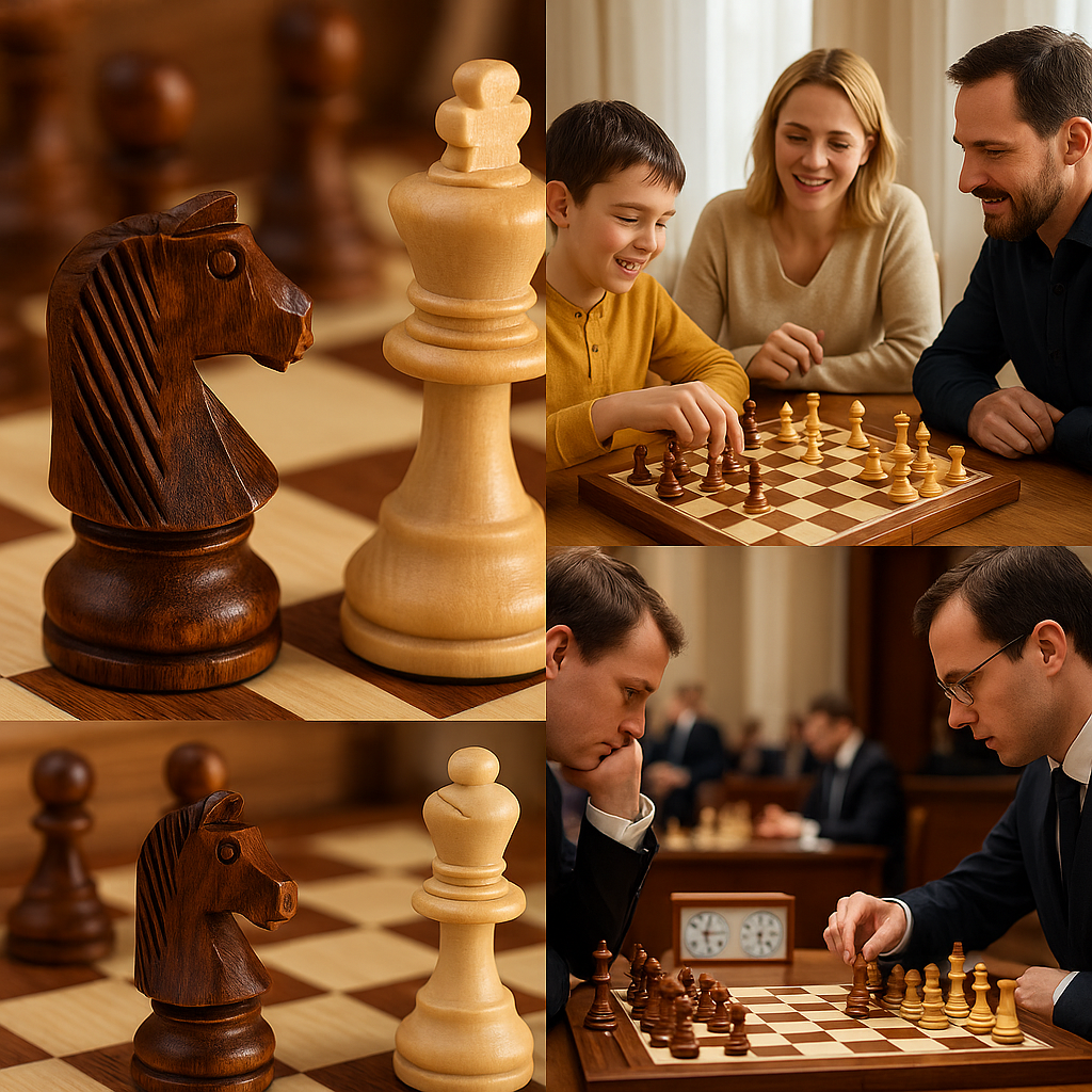 Joc de șah clasic – Meșteșug, îngrijire și estetică distinsă
