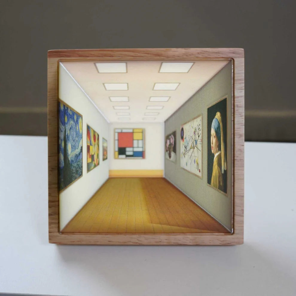 مصباح جداري زخرفي - وهم بصري 3D