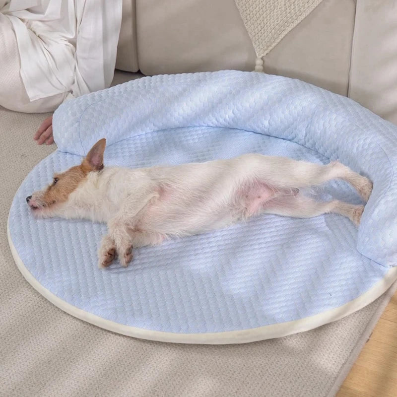 Kjølende Rund Matte – Med Hevet Hvileområde