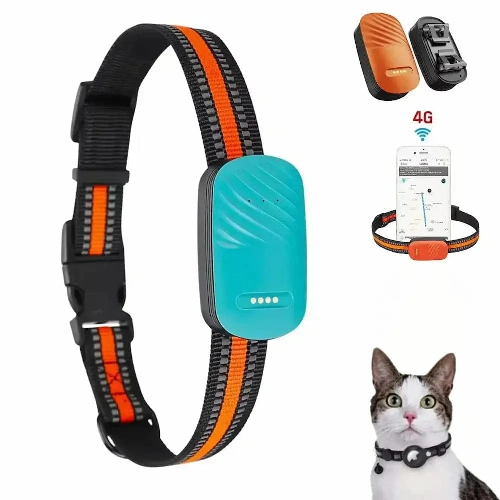 GPS Tracker Collar for Cats – Daily Location and Comfort