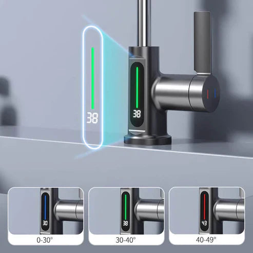 Intelligent Flexible Faucet – Digital Display and Real-Time Temperature