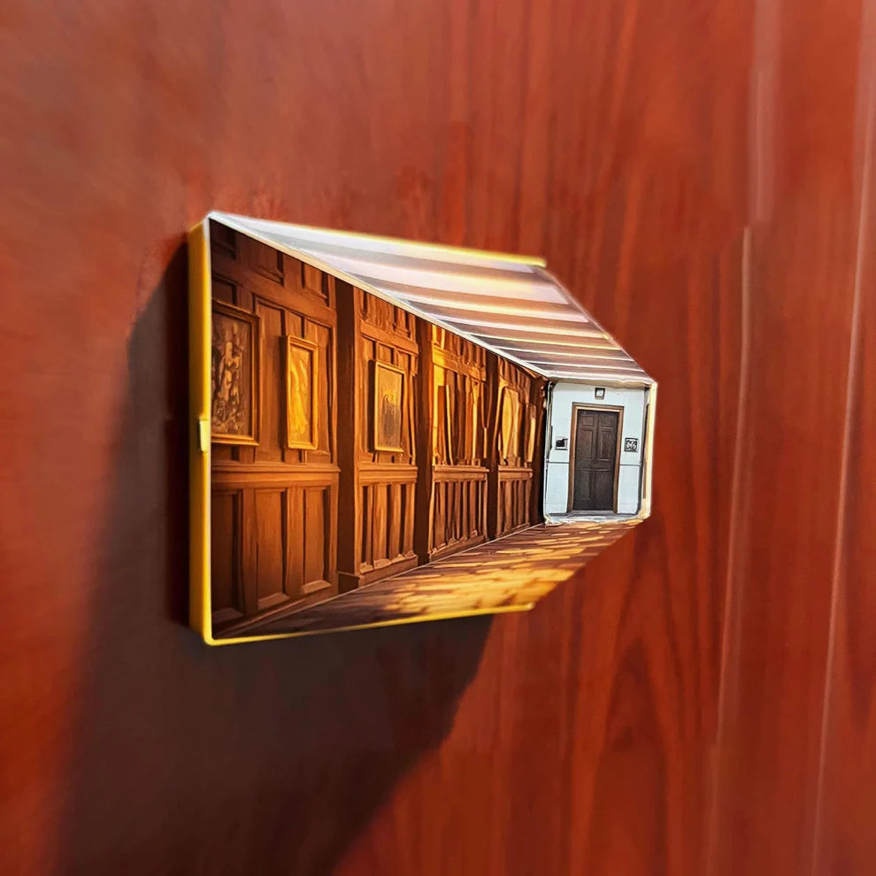 مصباح جداري زخرفي - وهم بصري 3D