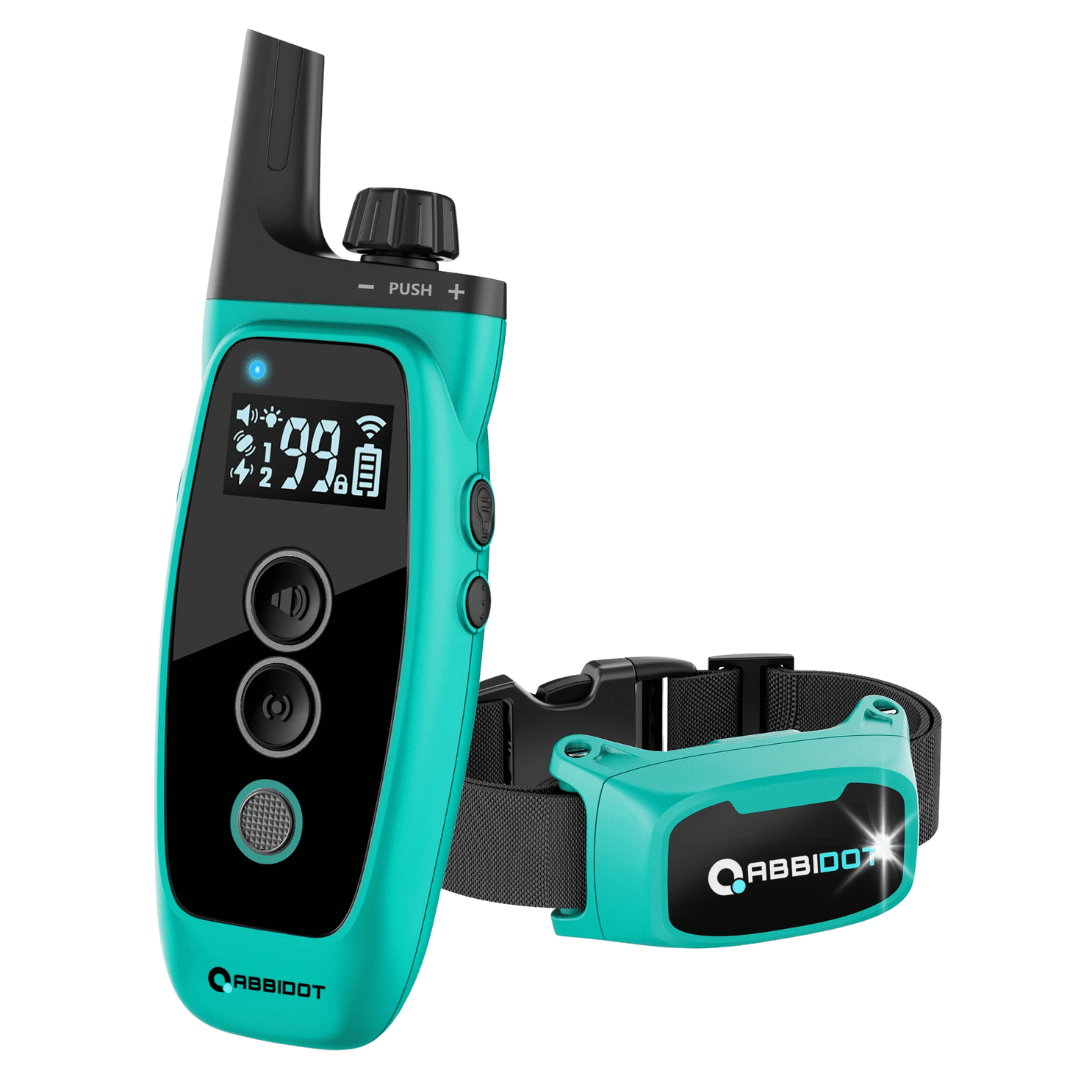 Dressurhalsbånd til Hund – LED Fjernbetjening og Rækkevidde 1000 m