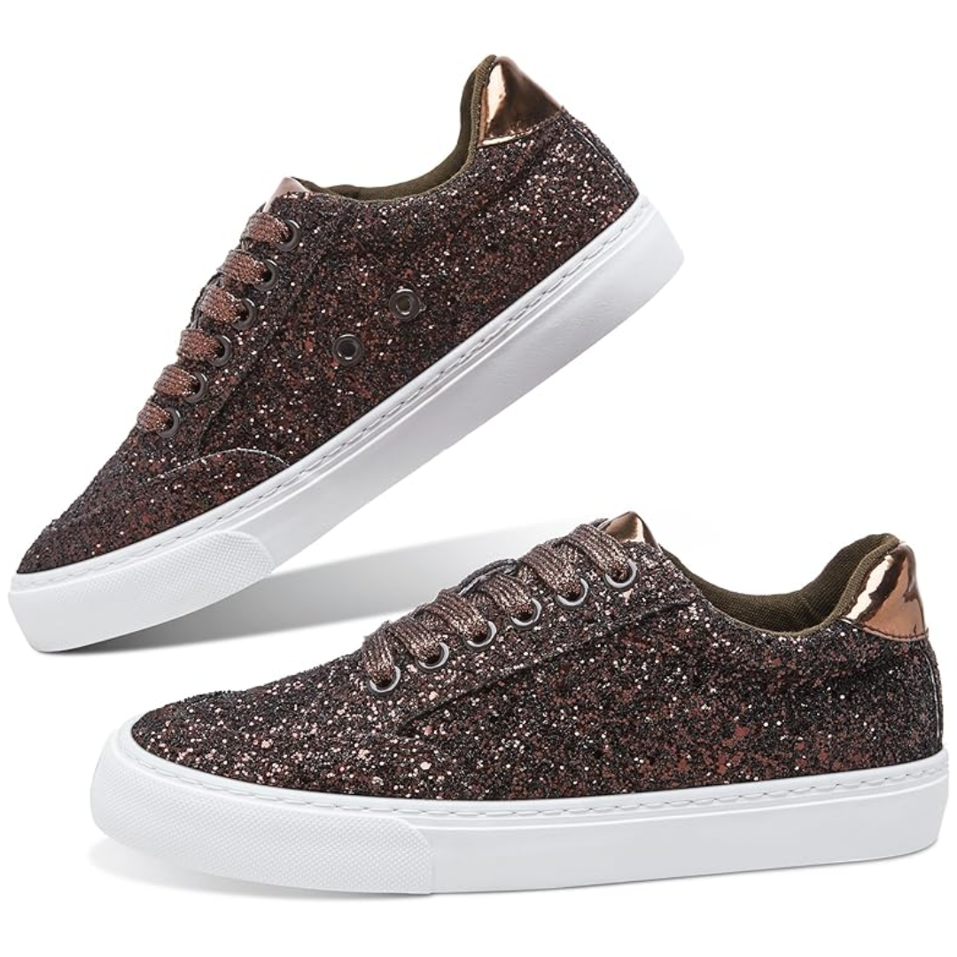 Camille | Glitterschuhe – Trendstijl