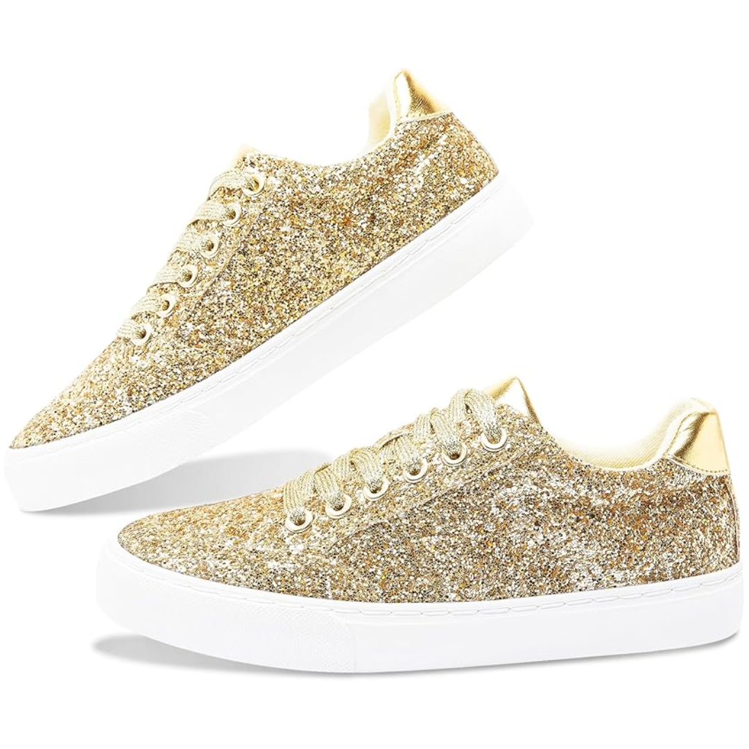 Camille | Glitterschuhe – Trendstijl