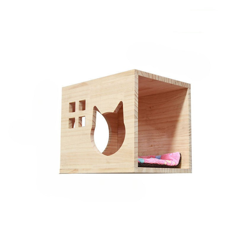 Cadre D'Escalade Mural Pour Chat Avec Plateforme Suspendue Et Échelle