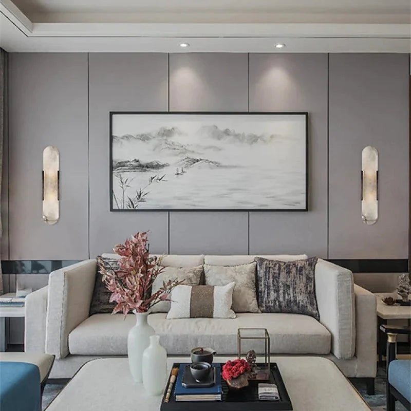 Czarna i Złota Lampa Ścienna LED – Nowoczesna Elegancja i Stylowy Design