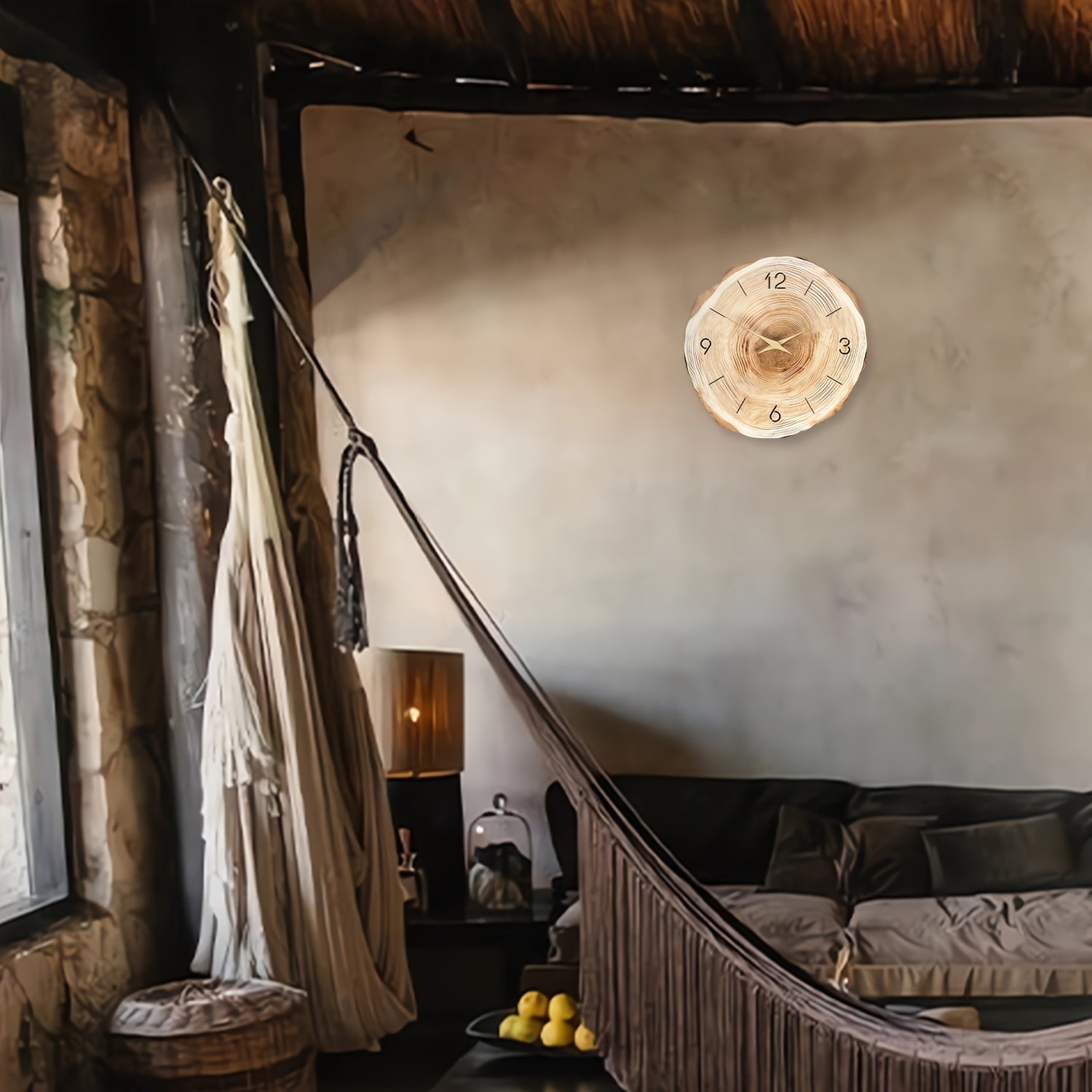 Wanduhr Leise – Realistische Textur und elegantes Design