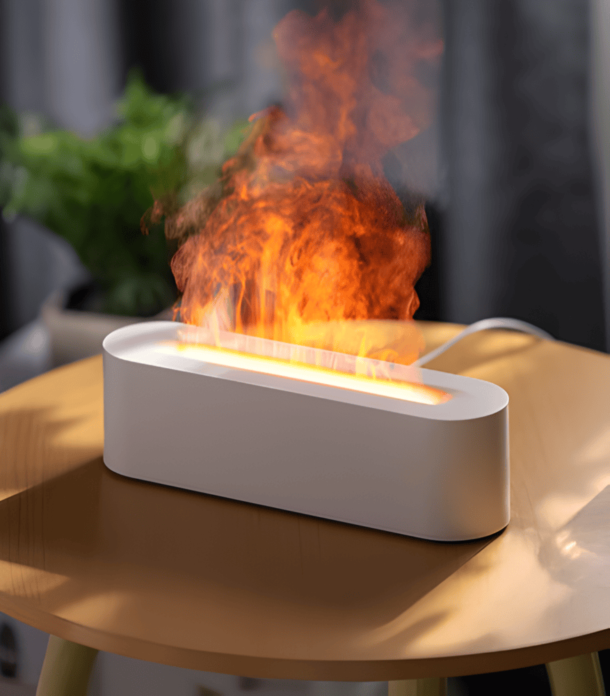 USB Aroma Diffuser With Multicolored LED Lighting - Relaxing Atmosphere & Light Mist