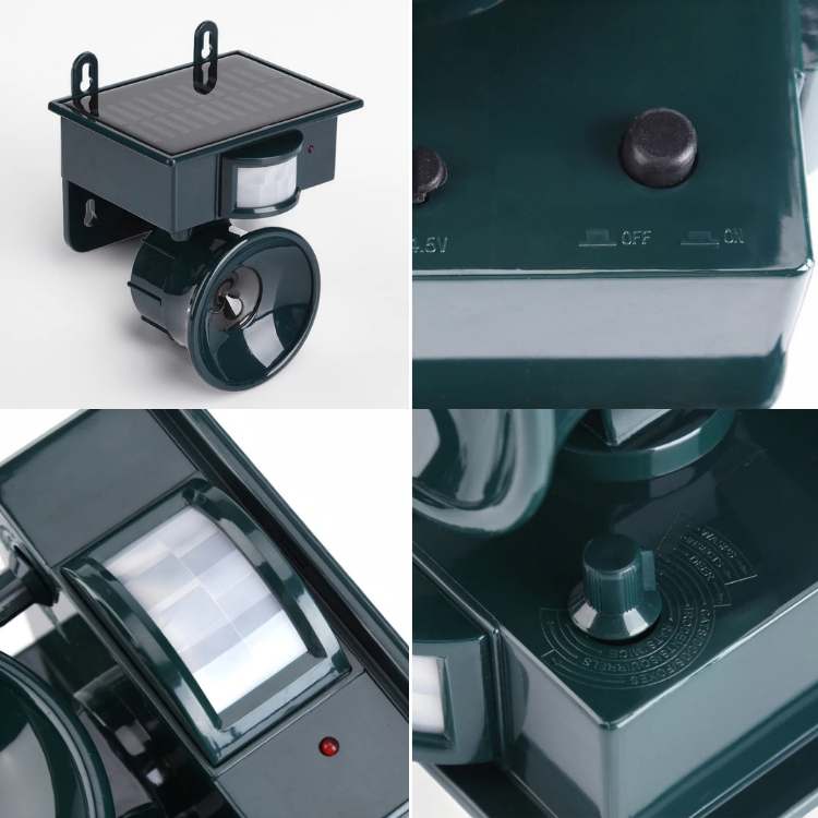 Elektronische Afschrikker Voor Tuin — Jaagt Vogels Weg En Beschermt Uw Ruimtes