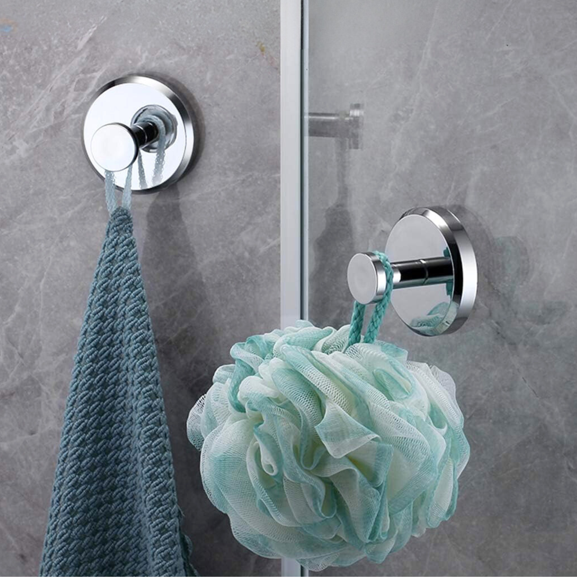 كروشيه متعدد الاستخدامات مع شفاط – تثبيت قوي وقابل للإزالة