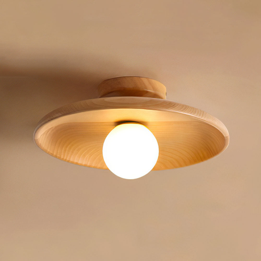 Elegant Rund Loftlampe – Chic og Tidsløs Design