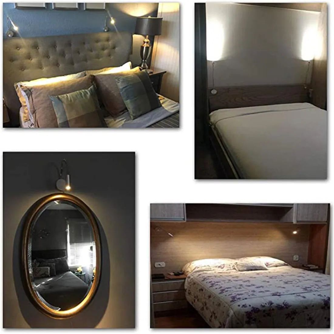 Flexibilní nástěnné svítidlo LED - mobilita, elegance a cílené světlo