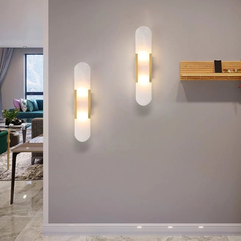 Czarna i Złota Lampa Ścienna LED – Nowoczesna Elegancja i Stylowy Design