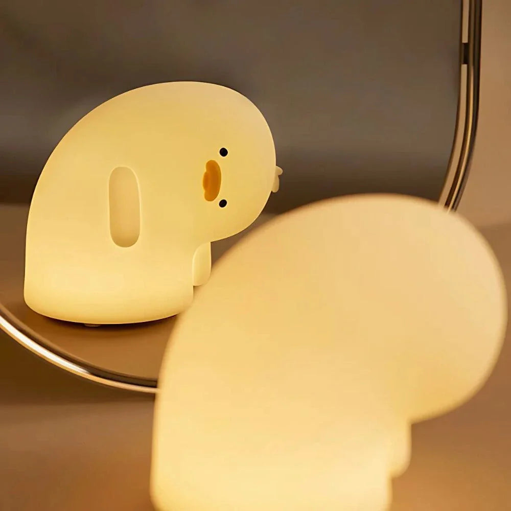 Lampe Tactile En Forme D’Animal — Éclairage Réconfortant Et Contrôle Facile