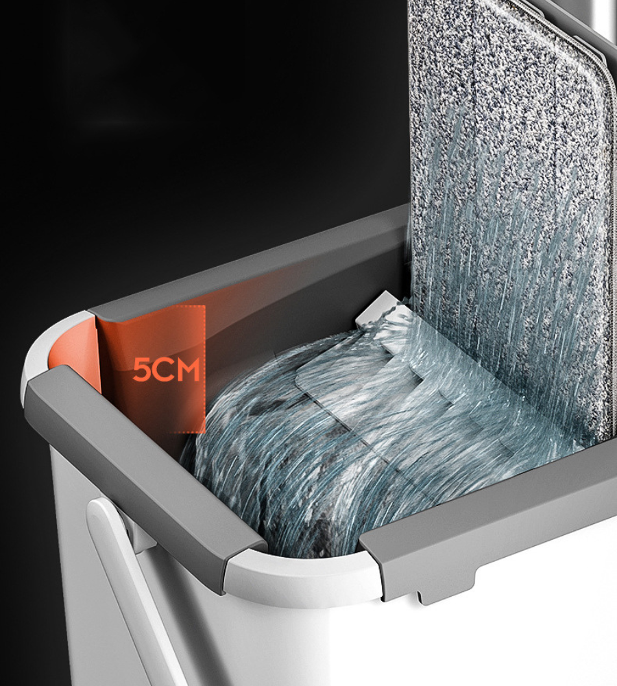 Mop Mágica com Balde — Limpeza Fácil e Rápida