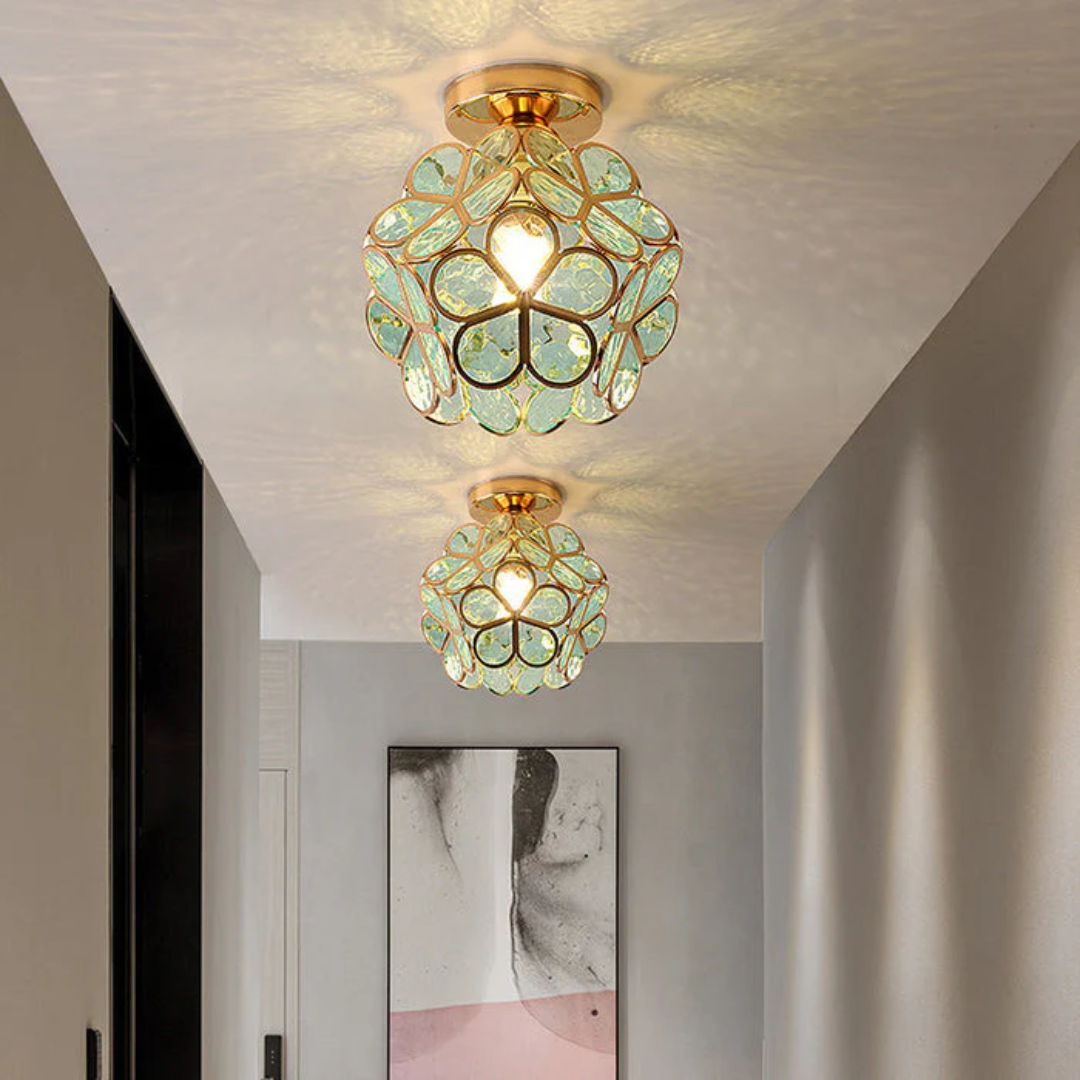 Ceiling Light in the Shape of a Flower – Delicate and Modern Design