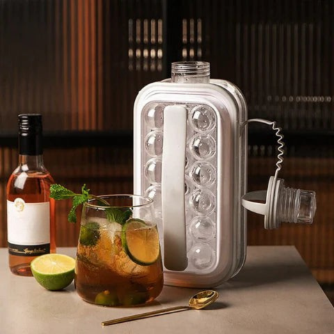 氷球型の型 – 冷たい飲み物用