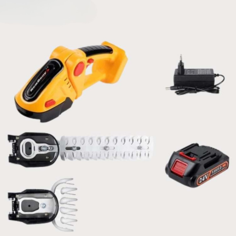 Trädgårdsverktyg 2-i-1 Trådlös — Häcksax och Praktisk Sax