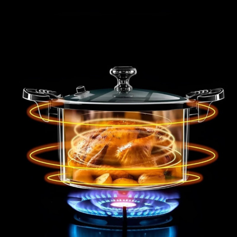 Multifunktionell tryckkokare — Snabb matlagning och bevarade smaker