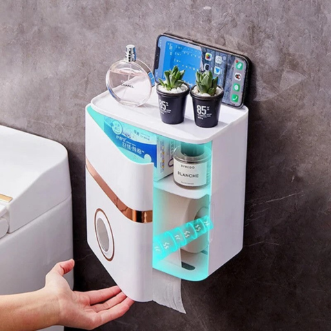 Boîte De Rangement Murale — Solution Compacte Et Élégante Pour La Salle De Bain