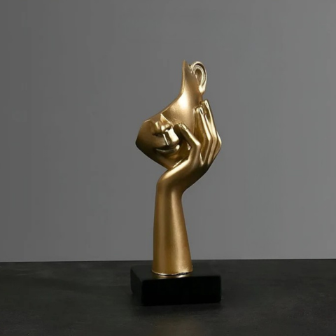 نحت تجريدي من الراتنج التجريدي - زخرفة فنية وأسلوب حديث