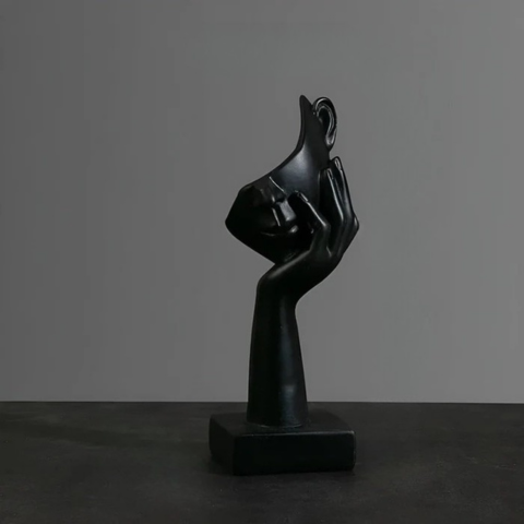 نحت تجريدي من الراتنج التجريدي - زخرفة فنية وأسلوب حديث