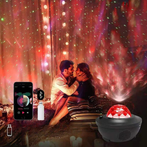 Polaris Galaxie Spotlight - Luz colorida e relaxamento total