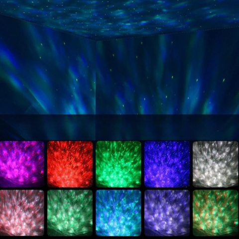 Polaris Galaxie Spotlight - Luz colorida e relaxamento total