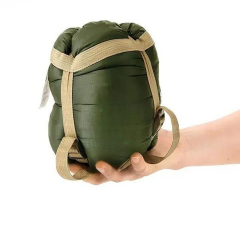 Compacte slaapzak - Praktisch ontwerp en gemakkelijk op te bergen