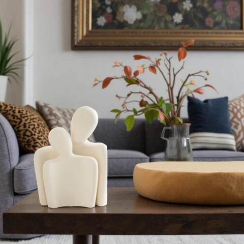 Skulptur Par Enlaced – Konstnärlig och Emotionell Utstrålning