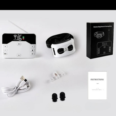 Vezeték nélküli kerítés kiképző nyakörvvel – Biztonság és nevelés kutyáknak