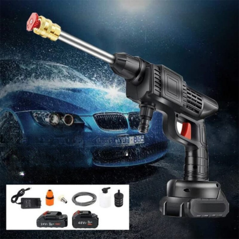 Kantava suihkepullo – Helppo korkean paineen puhdistus