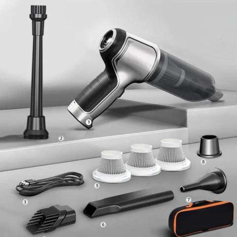 Aspirateur Auto Portable – Nettoyage Efficace Et Sans Câble