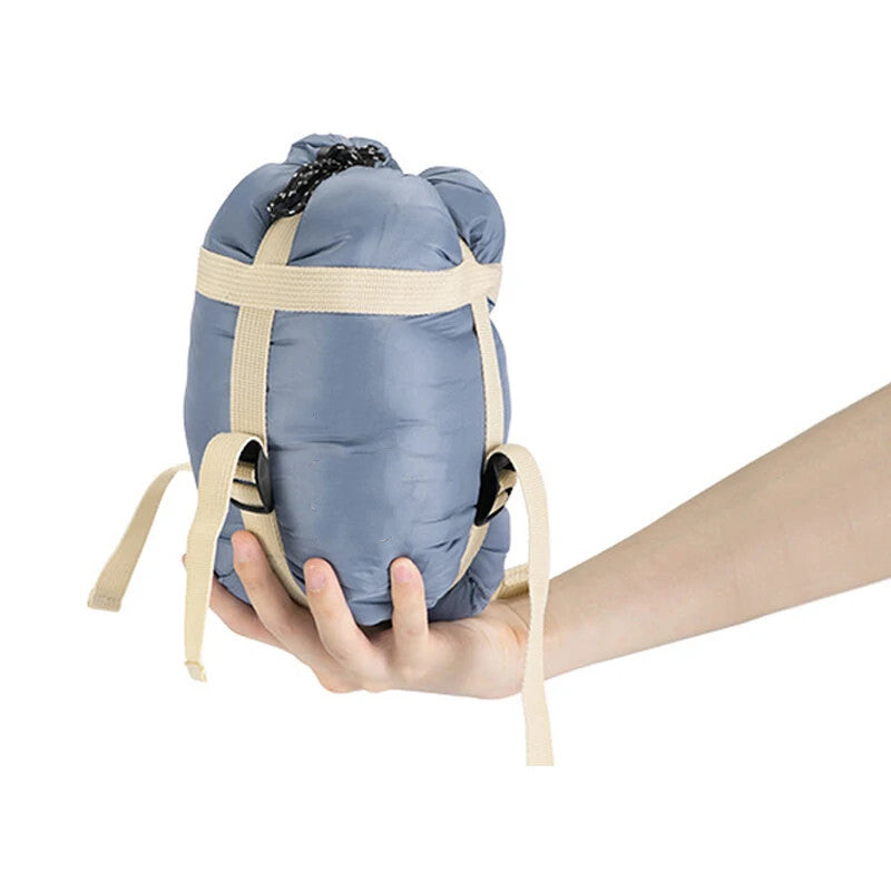 Compacte slaapzak - Praktisch ontwerp en gemakkelijk op te bergen