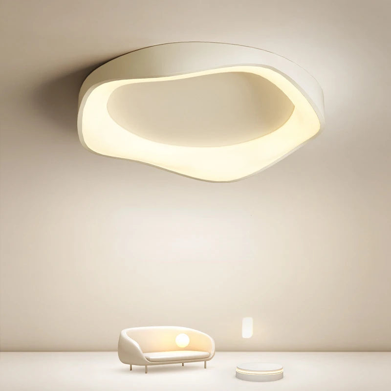 Asymmetrische LED Plafondlamp – Trendy en Elegant