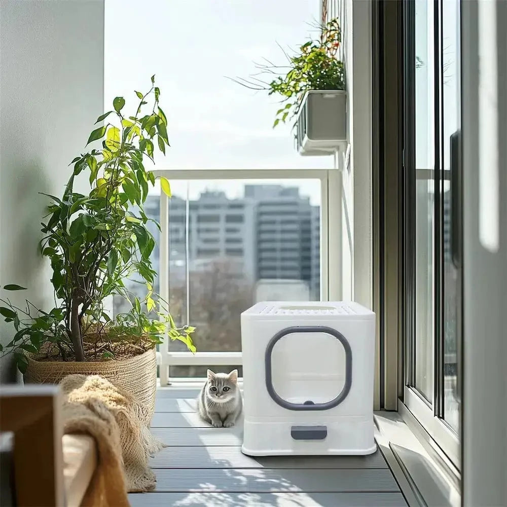 猫用消臭トイレ - 清潔さと快適さが保証されています