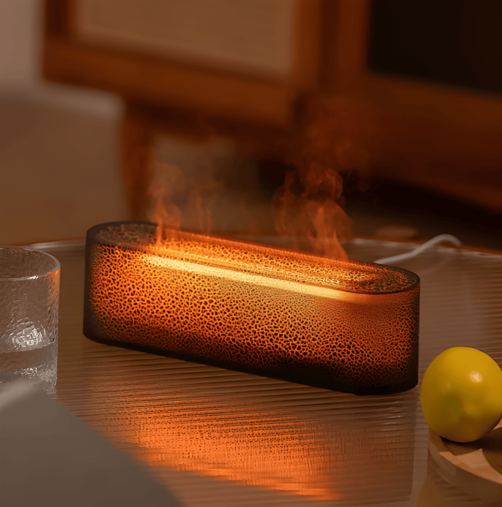 USB Aroma Diffuser With Multicolored LED Lighting - Relaxing Atmosphere & Light Mist