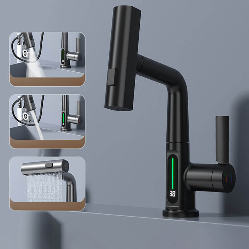 Intelligent Flexible Faucet – Digital Display and Real-Time Temperature