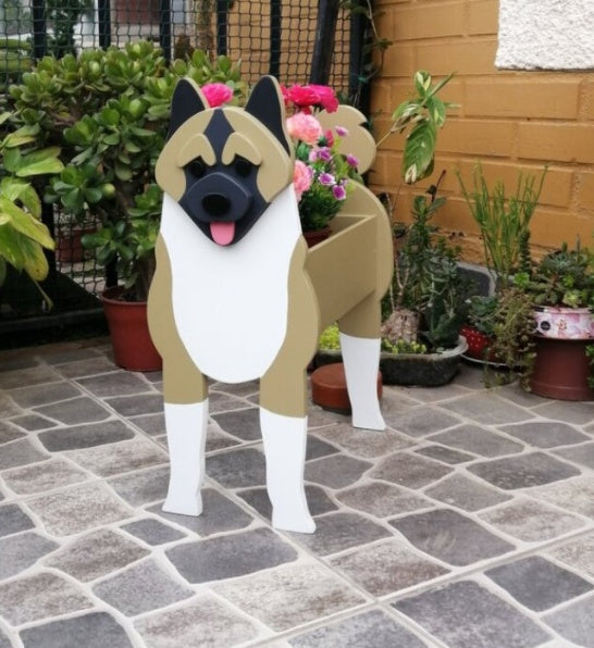 Original Blomsterkrukke — Hundeform