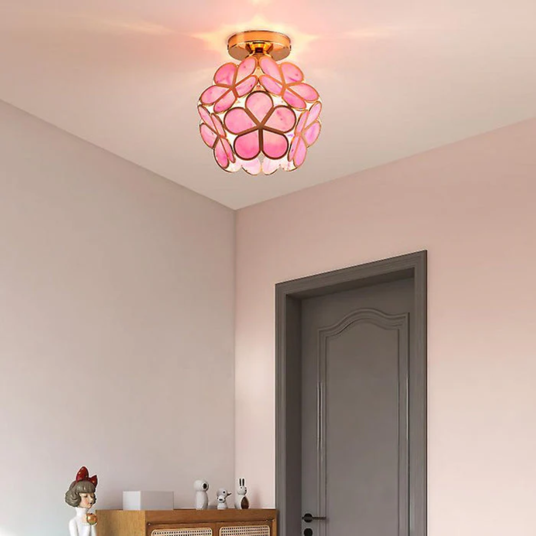 Ceiling Light in the Shape of a Flower – Delicate and Modern Design