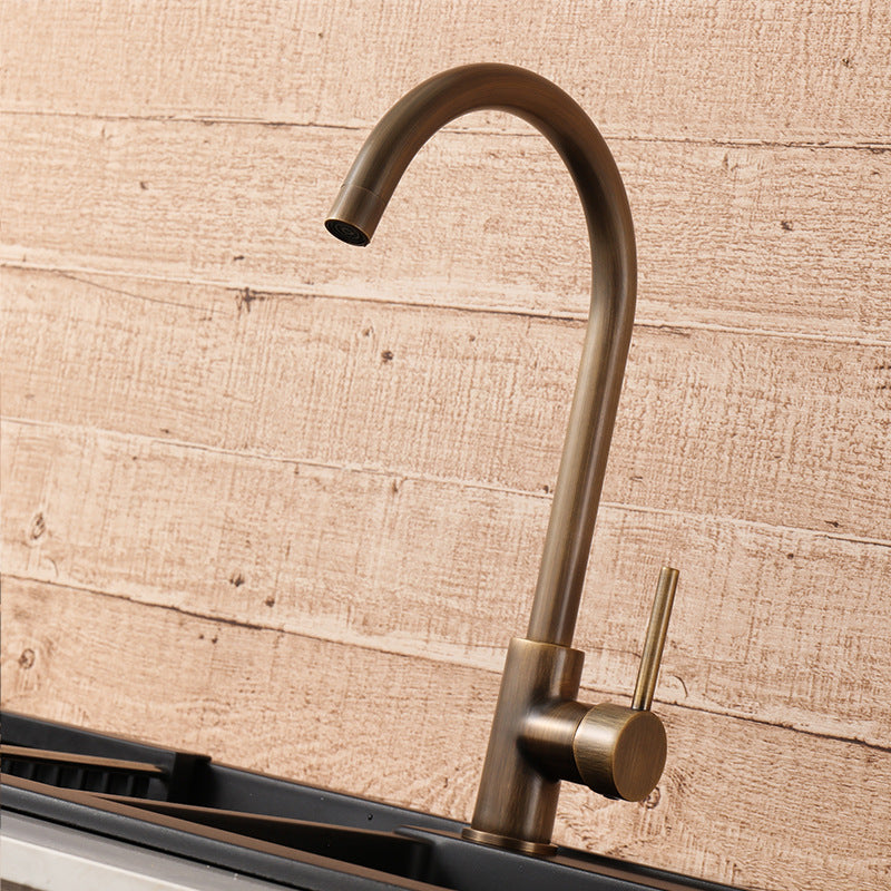 Elegant Kökshandtag – Antik Brons och Raffinerad Design