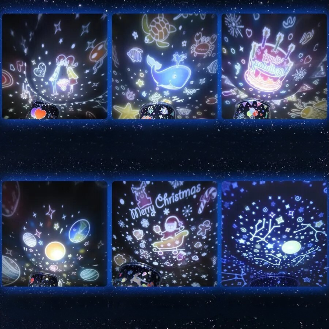 Lanterna Projetora de Noite – Iluminação Férica e Relaxante