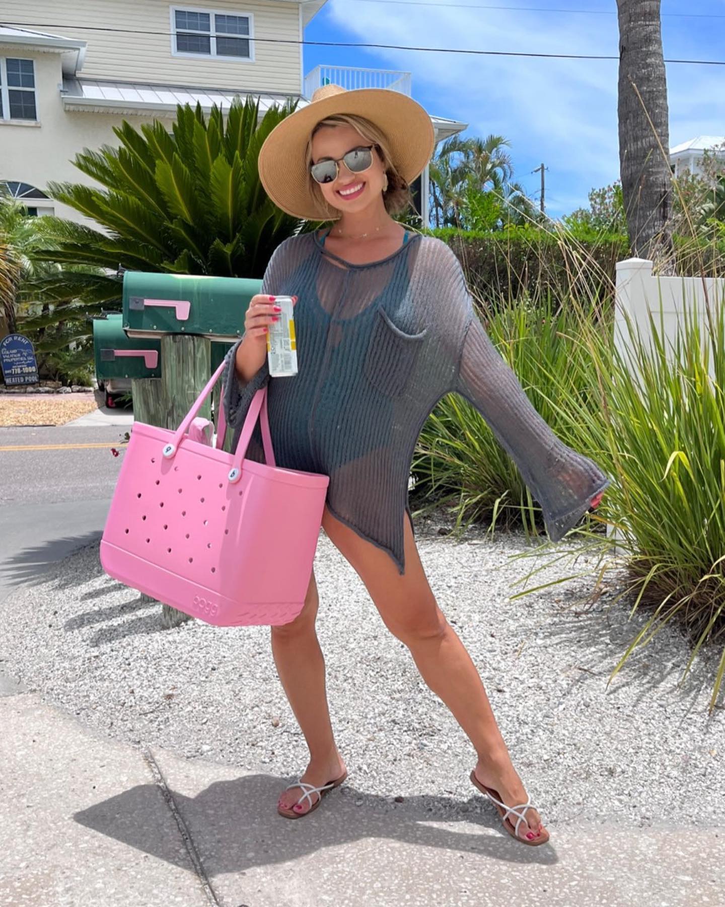 Borsa da spiaggia rigida - Design colorato e grande capacità