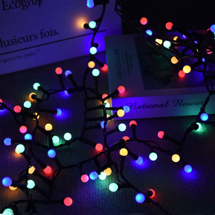 Waterproof LED String Lights for Outdoors — Garden, Terrace & Illuminated Evenings 