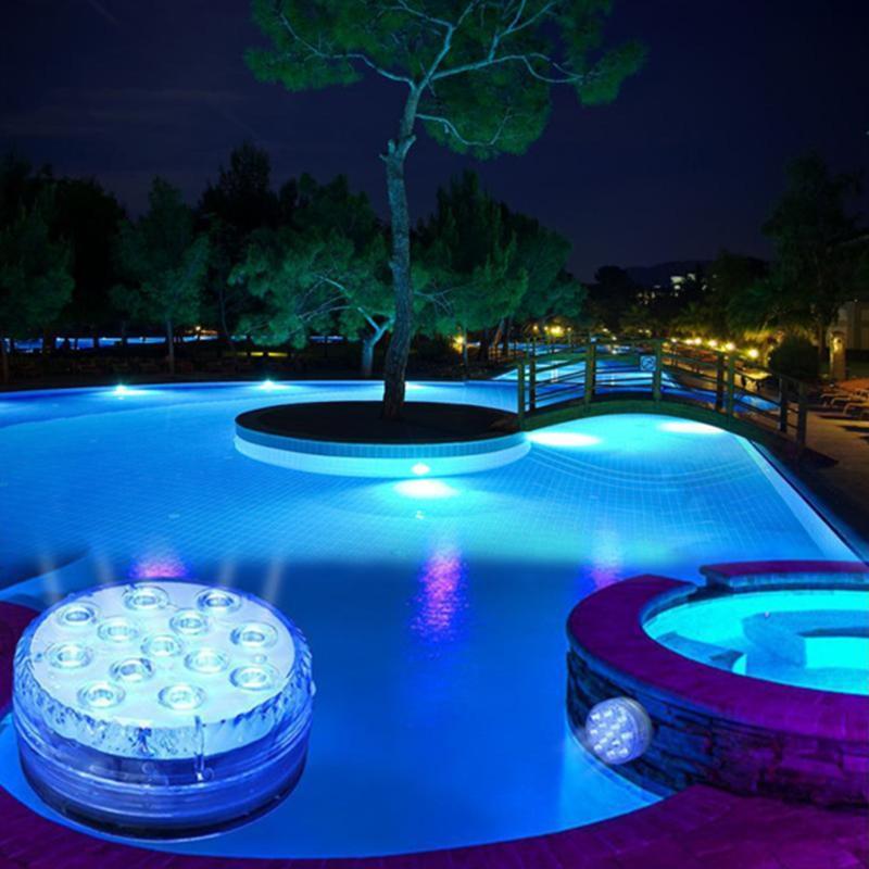 Submersible LED Lamp With Remote Control – Waterproof And Versatile Lighting 