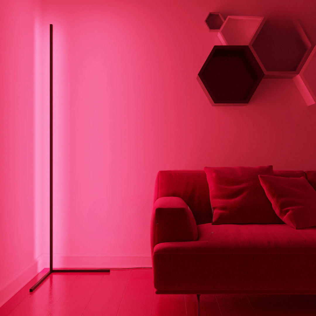 Narożna lampa nastrojowa - Éclat Multicolore & Atmosphère Moderne