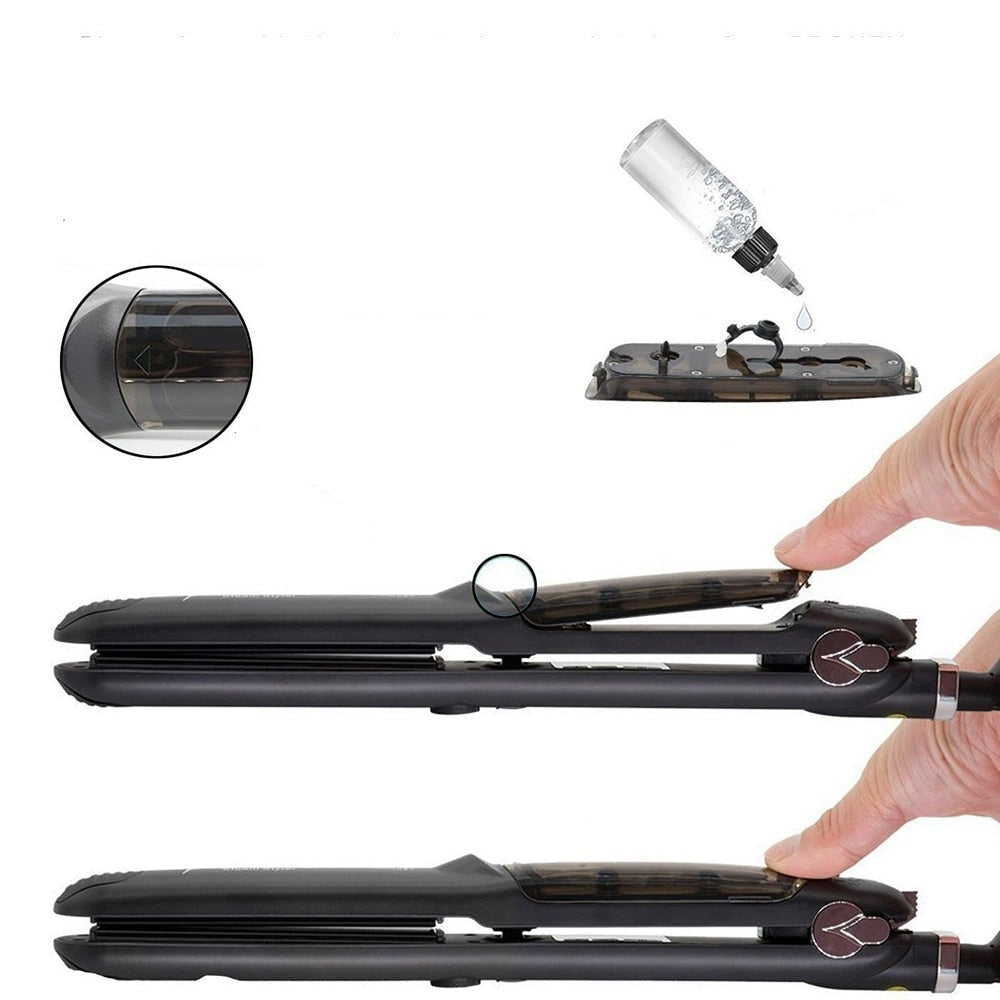 Prostownica do Włosów Parowa – Szybkie Podgrzewanie i Trwały Efekt 