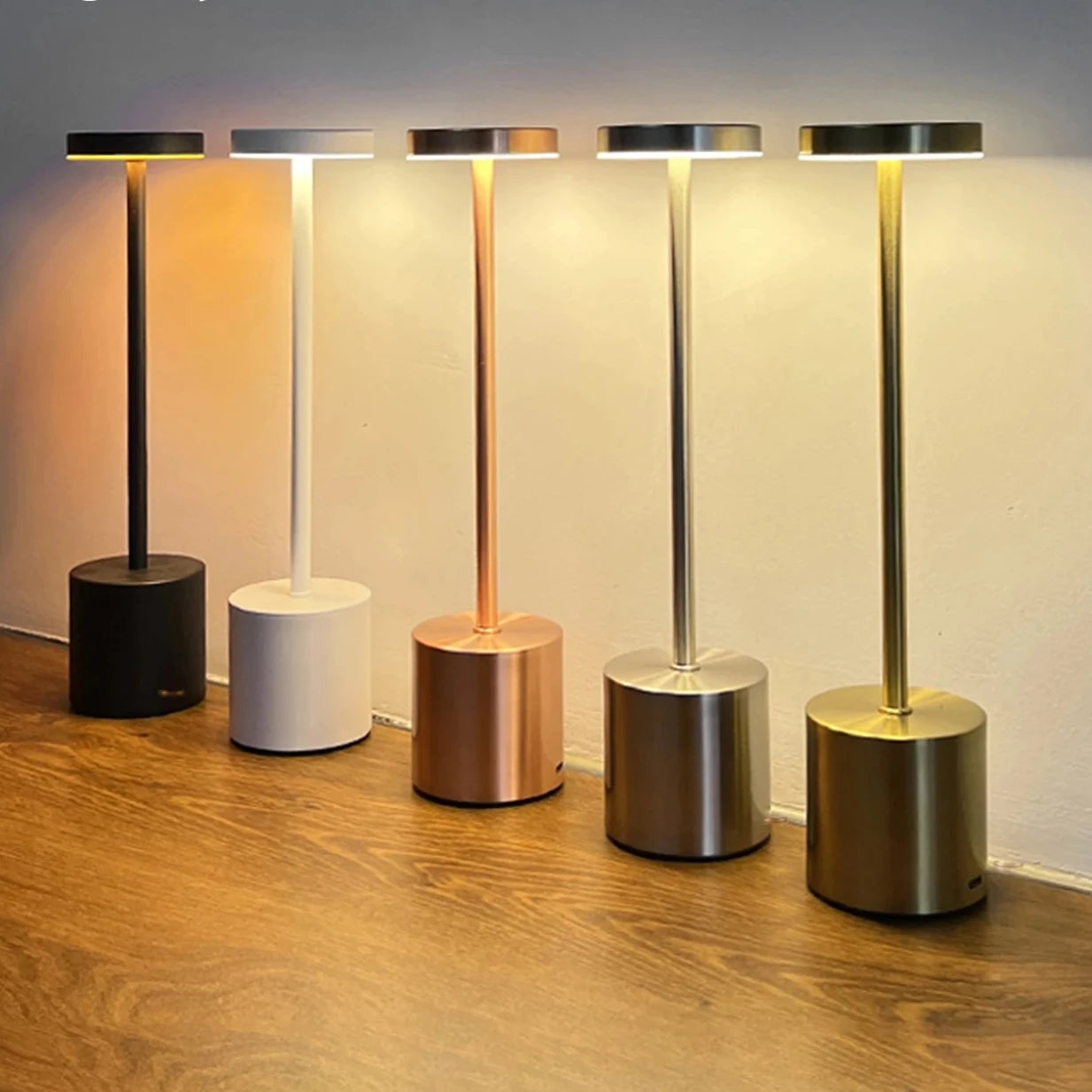 Draadloze Oplaadbare LED Tafel Lamp – Praktische En Moderne Verlichting 