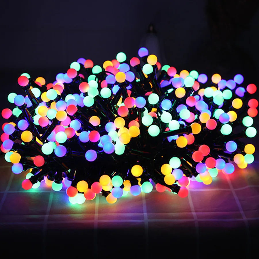 Waterproof LED String Lights for Outdoors — Garden, Terrace & Illuminated Evenings 